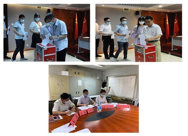 中共必威平台网址总支部委员会换届选举工作圆满完成